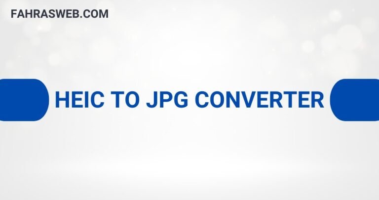 HEIC to JPG Converter