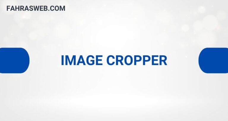 Image Cropper