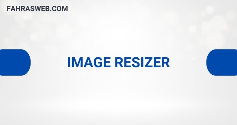 Image Resizer
